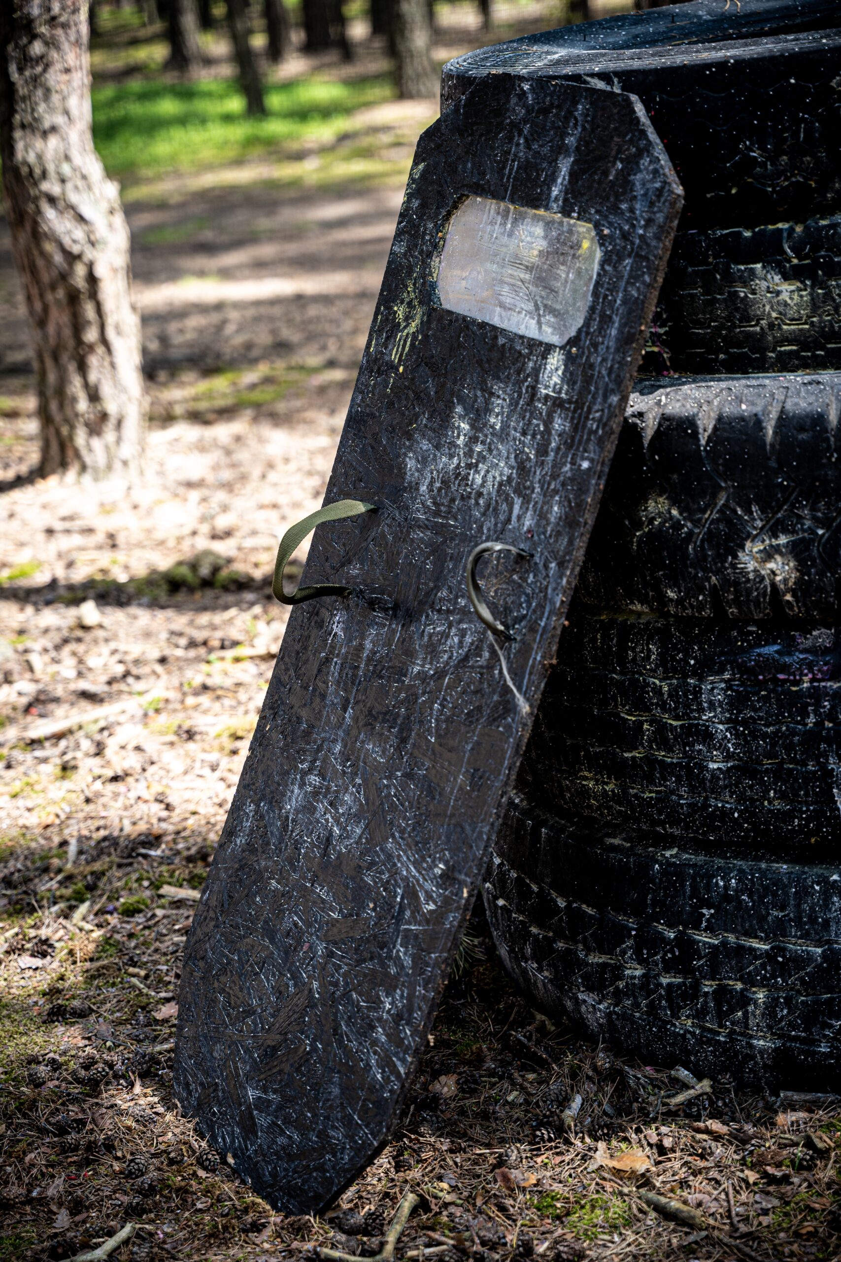 Tarcza szturmowa do gry w paintball/ASG - obrazek 2
