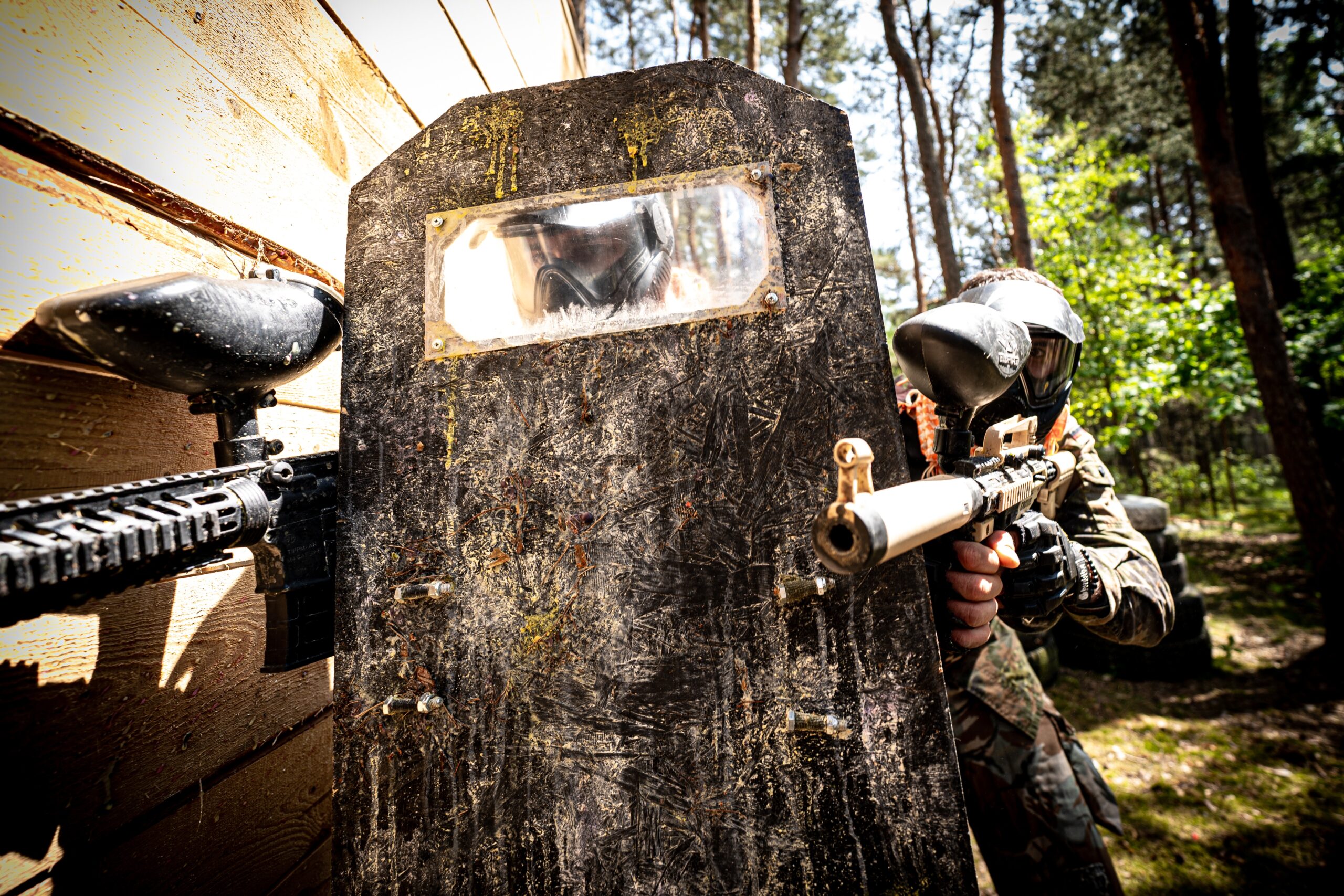 Tarcza szturmowa do gry w paintball/ASG - obrazek 3