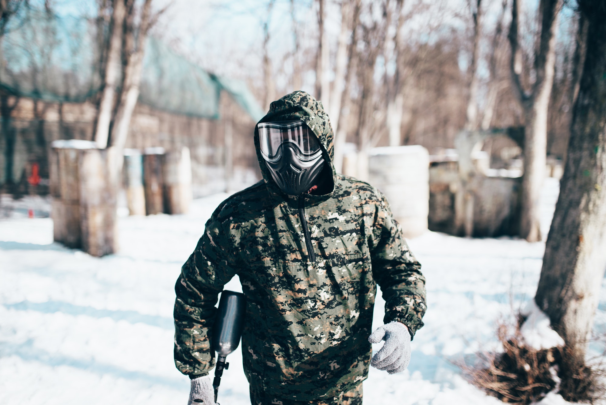 Voucher na grę w paintball, pakiet budżetowy(100 kul) - obrazek 4
